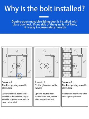 Sliding glass door lock
