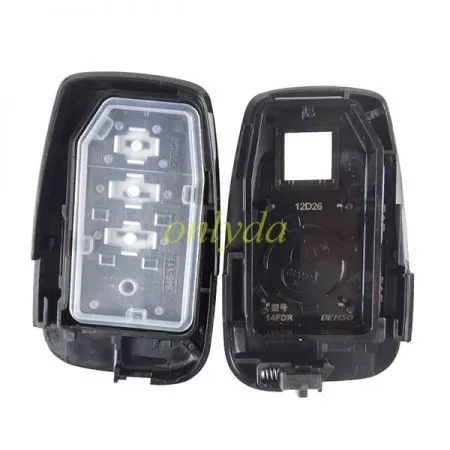 Smart remote for Toyota COROLLA  3 button remote key with 434mhz with AES 4A chip 231451-2000