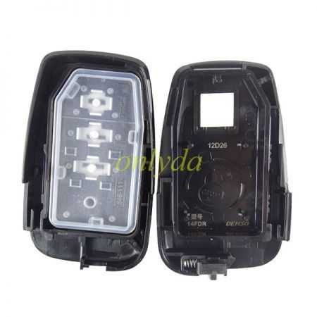Smart remote for Toyota COROLLA  3 button remote key with 434mhz with AES 4A chip 231451-2000