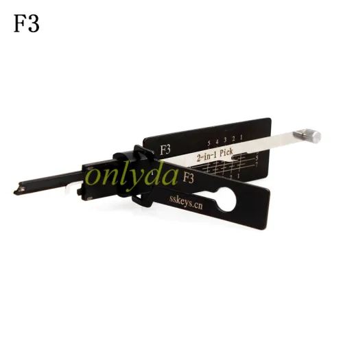 F3 2 in 1 decode and lockpick for Civil lock