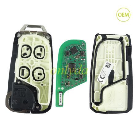 For OEM Renault 4 button remote key with 434mhz