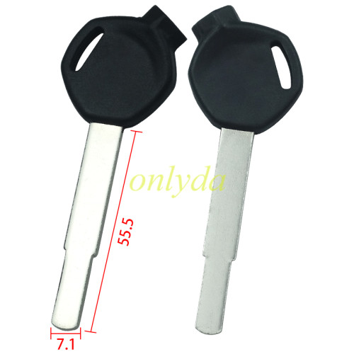 Honda-Motor bike key blank with printed badge