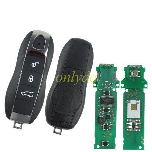 For  Porsche 3 button keyless remote key with 315mhz/434mhz/433mhz