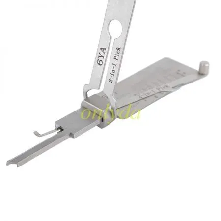 6YA Locksmith Tool 2-in-1 Pick for Yale Lock