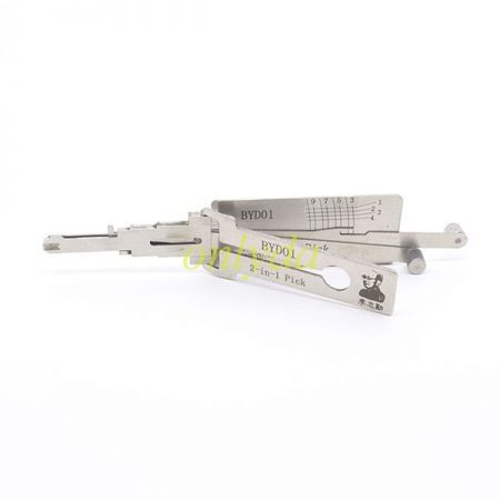 BYD01  lishi 2 in 1 decode and lockpick For BYD f0 f3,Shuike, Geely, Emgrand EC715