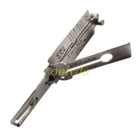 Chery QIRUI lishi 2 in 1 decode and lockpick for Chery E3 JAC internal milling