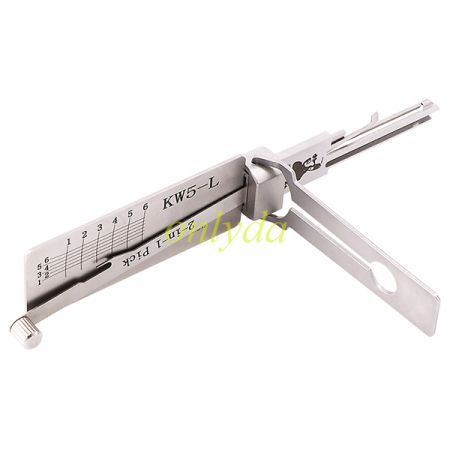 KW5-L  lishi 2 in 1 decode and lockpick for KwiKset home lock