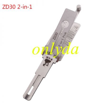 ZD30 Ducati motorcycle 2 in 1 lockpick and decoder genuine