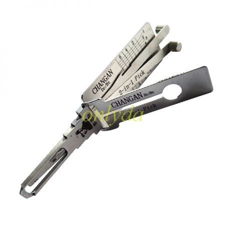 CHANGAN  lishi 2 in 1 decode and lockpick for Yidong. Yuexiang V7. Ruicheng. CX75.CX15 JAC Yueyue