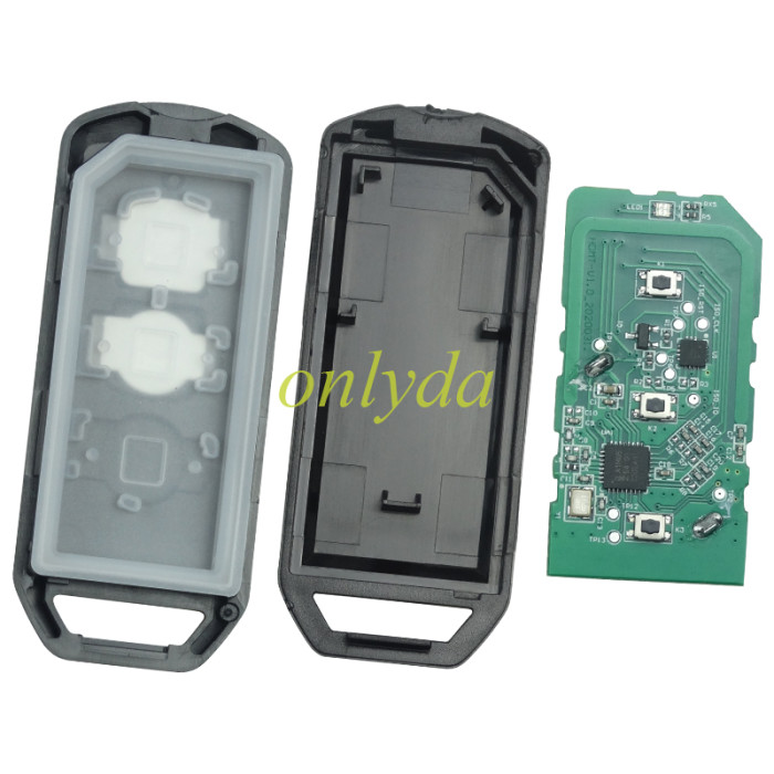 For KYDZ Brand Honda motor 2 button  smart remote for K01 2016-2017 SH150 PCX FSK 433MHZ 47chip