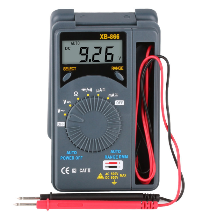 voltage measuring machinedigital multimeter 00µA/2000µA/20mA/200mA 2V/20V/200V/500V