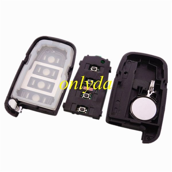 For hyundai IX35 Sonata，veloster，kia， Cerato sportage 4 BUTTON KEYLESS HITAG2 46CHIP 7952E with  315mhz FCC ID SY5HMFNA04