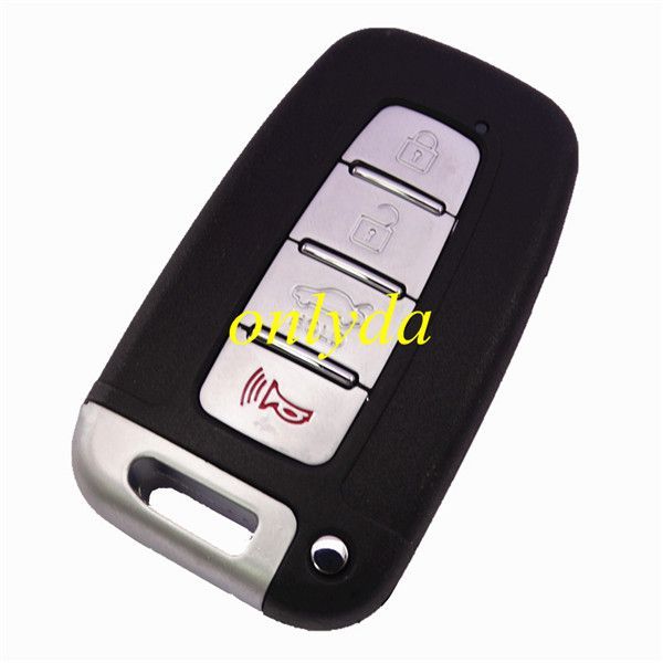 For hyundai IX35 Sonata，veloster，kia， Cerato sportage 4 BUTTON KEYLESS HITAG2 46CHIP 7952E with  315mhz FCC ID SY5HMFNA04