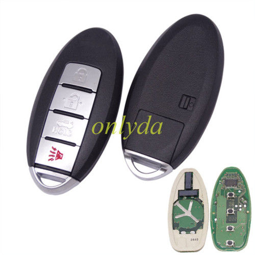 Infinite Q50 smart key 285E3-4HB0C with PCF7953 chip with 434mhz,