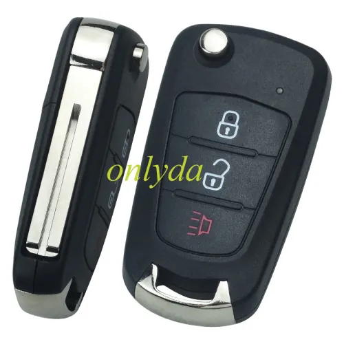 For Great Wall 2+1 button remote key shell