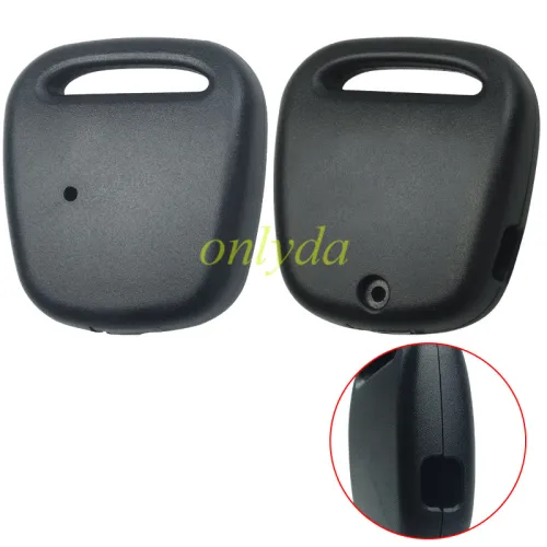 For Toyota 1 button Remote Key Shell  with badge Without Blade