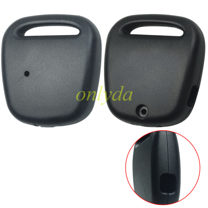 For Toyota 1 button Remote Key Shell  with badge Without Blade