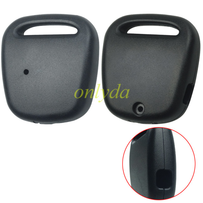For Toyota 1 button Remote Key Shell with badge Without Blade