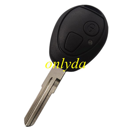 For 2 button remote key blank