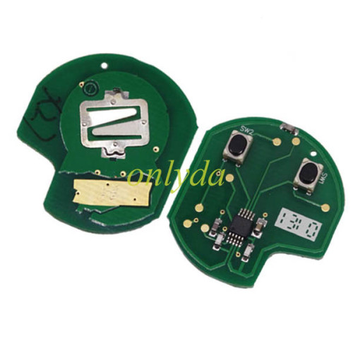 For SUZUKI SWIFT 2 Button remote key with 315mhz/434mhz with 7936 chip