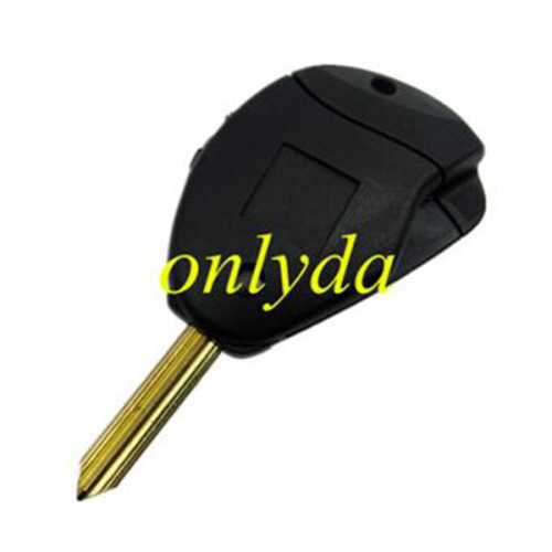 For Citroen remote key shell with badge place