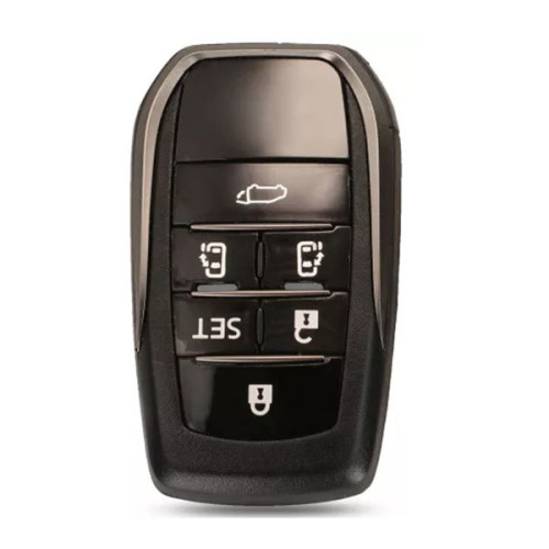 For Toyota Alphard Vellfire Smart key FOB 6 button remote key with 315MHZ/314MHZ with 8Achip(Tiris DST AES)  FT03-0120B6   PSN:10093778
