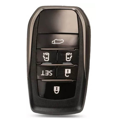 For Toyota Alphard Vellfire Smart key FOB 6 button remote key with 433MHZ/434 with 8Achip(Tiris DST AES)  FT03-0120B6   PSN:10093778