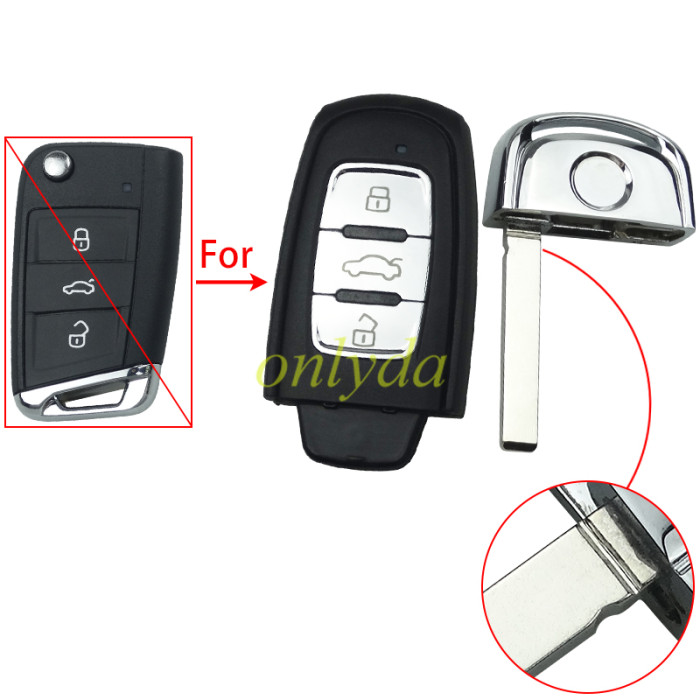 For VW smart upgrade modified shell with HU162 blade