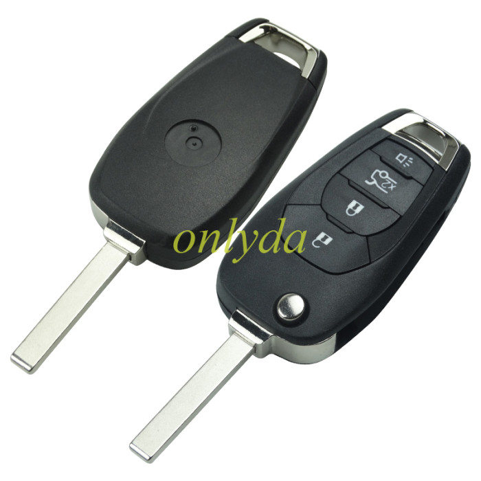 For Chevrolet original 2/3/4 button remote key  with 7961A chip-434mhz,The original PCB , aftermarket key shell (Please choose key shell )