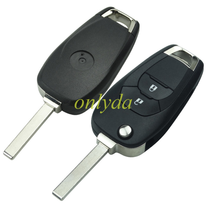 For Chevrolet original 2/3/4 button remote key  with 7961A chip-434mhz,The original PCB , aftermarket key shell (Please choose key shell )