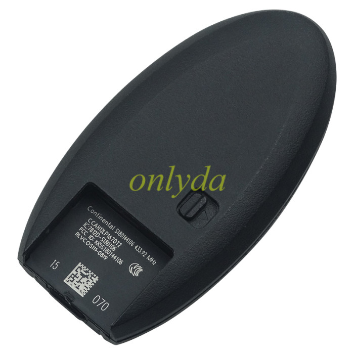 For  Nissan 3+1 button remote key with  4A AES chip with  434mhz      IC:7812D-S180106     FCCID:KR5S180144106   RLVC OS111-0819