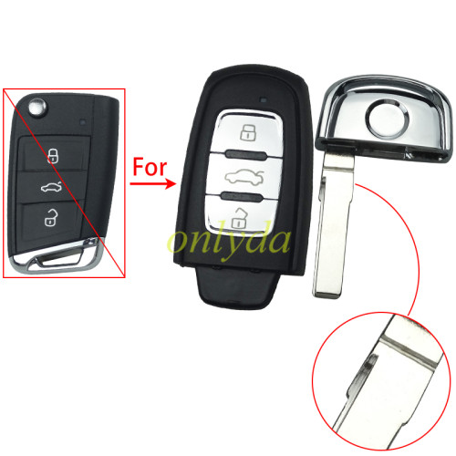For VW MQB smart upgrade modified shell with HU66 blade
