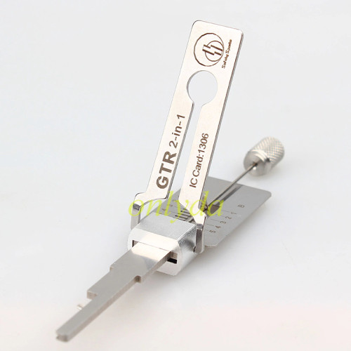GTR 2 in 1 decode and lockpick tools for Civil lock
