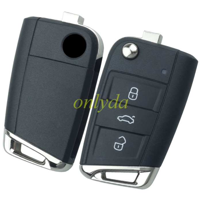 For OEM  VW 3 button remote key with 434mhz 5G6959353AG