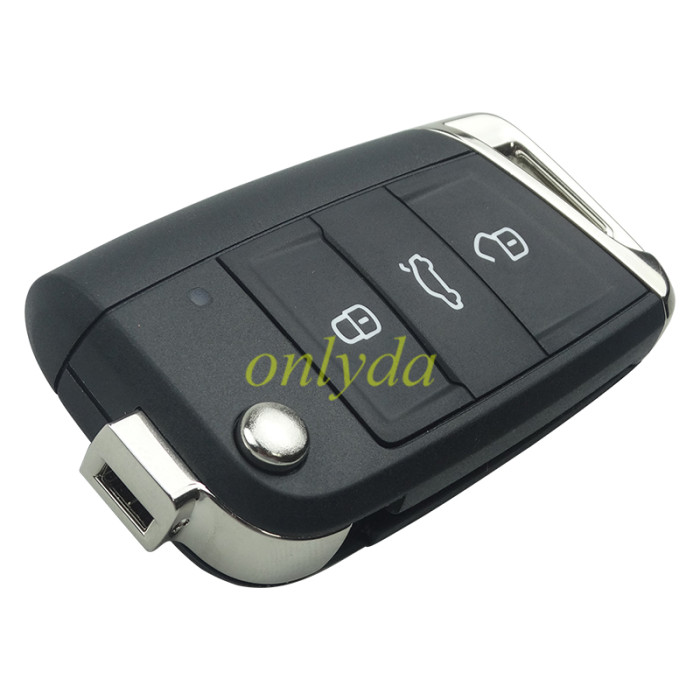 For OEM  VW 3 button remote key with 434mhz 5G6959353AG