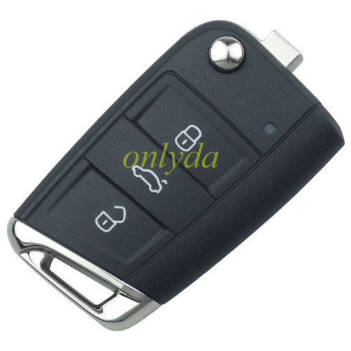 For OEM  VW 3 button remote key with 434mhz 5G6959353AG