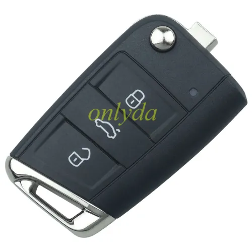 For OEM  VW 3 button remote key with 434mhz 5G6959353AG