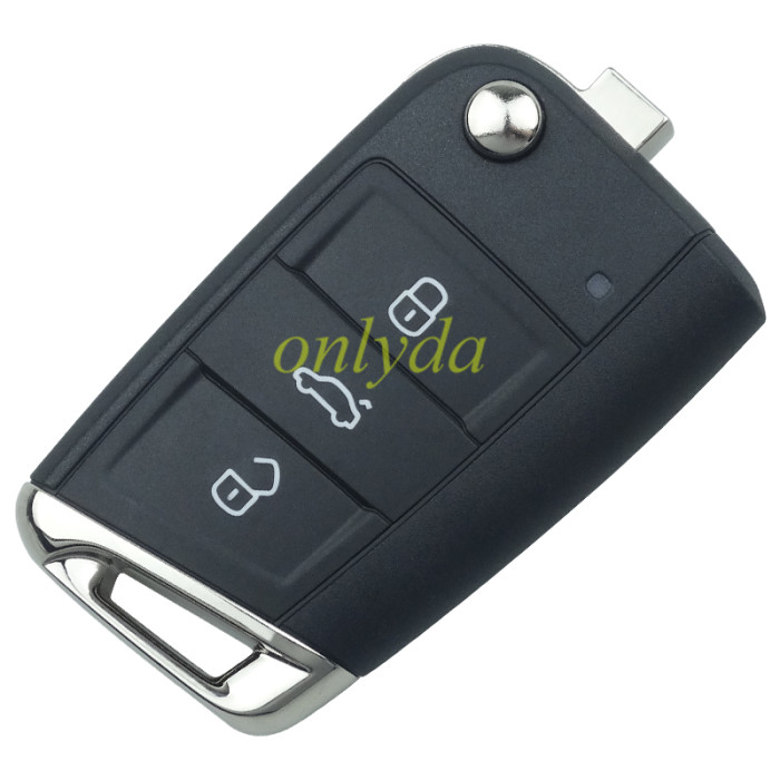 For OEM  VW 3 button remote key with 434mhz 5G6959353AG