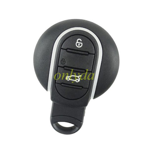 For BMW mini cooper 3 button keyless Mini remote key with 434mhz with PCF7945 Chip aftermarket PCB and genuine cover