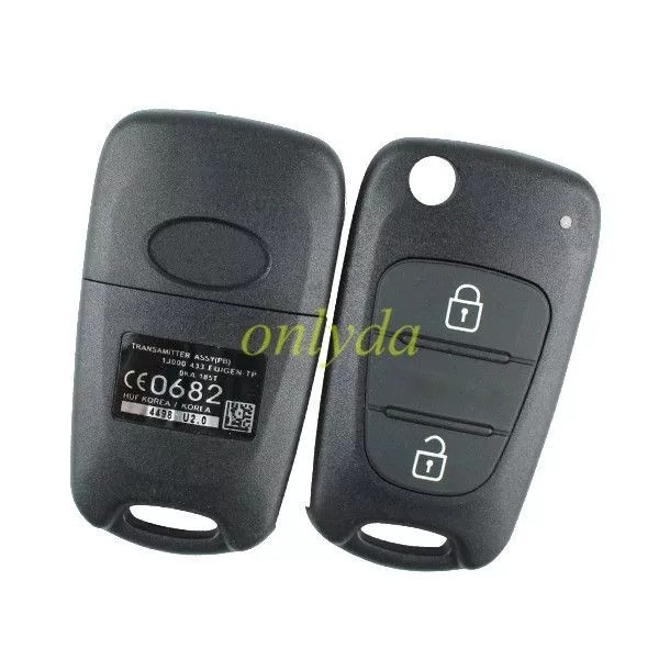 For Hyundai Elantra original 2 button  remote key with 433.92mhz