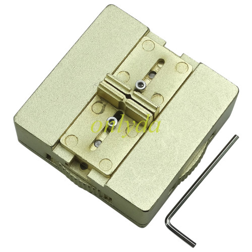 Circuit Board Vise , use this tool to  clamp the Board, so you can repair remote board easily. Golden color