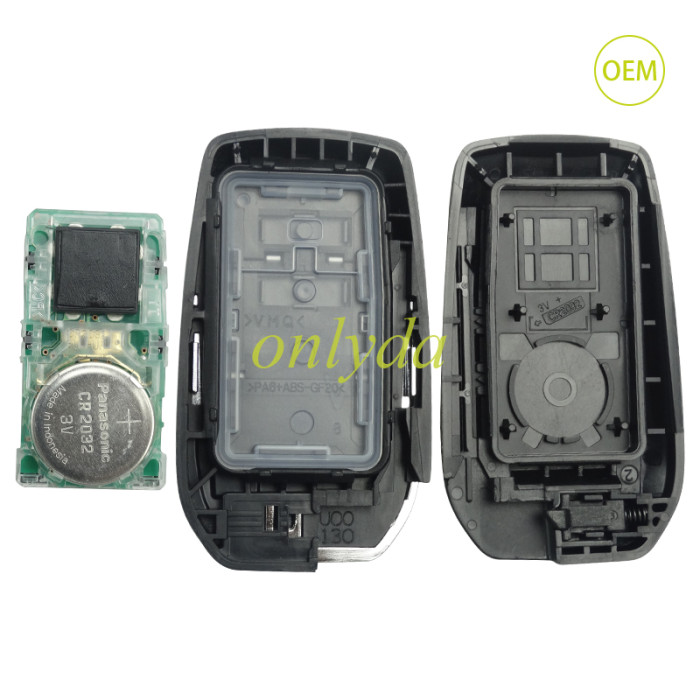 For Toyota tuner OEM 2 button remote key with 315 mhz with Toyota H chip