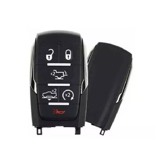 For  Dodge smart 5+1 button remote key with 433mhz                             FCC ID: OHT-4882056 IC: 5461A-4882056  2019-2021 RAM 1500 PICKUP                             PN: 68442917AB /