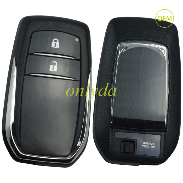 For Toyota Hilux OEM 2 button remote key with  Toyota H chip 315mhz FCCID:61A965-0182  chip No.RF430F, small chiph7900N Crystal is 13.080