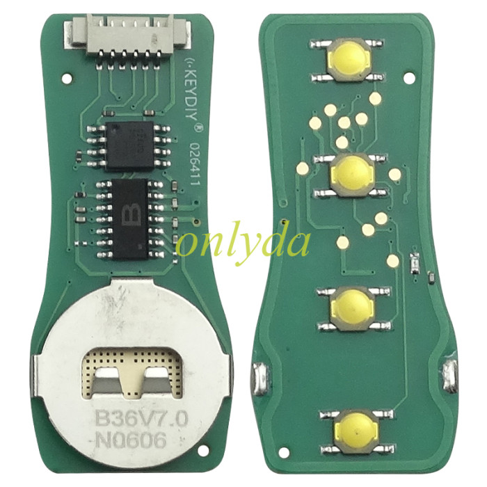 4 button remote key  B36 for KDX2 and KD MAX to produce any model  remote