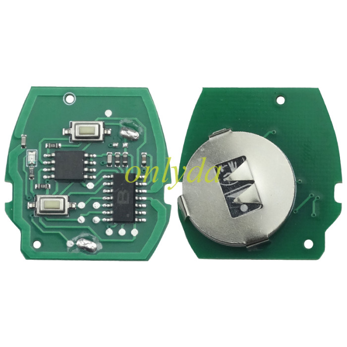 For BMW MINI 2 button remote key with PCF7930AS chip  434MHZ