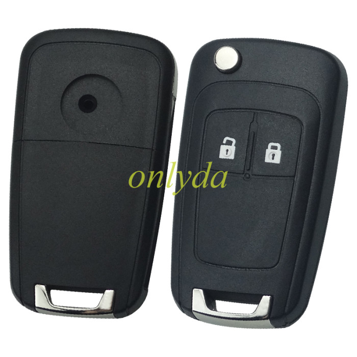 OEM Vauxhall 2 button remote key with 434mhz with 46 chip  GM(HITAG2 ) PCF7941E / PCF7937E NCF295XETT , original PCB+aftermarket key shell
