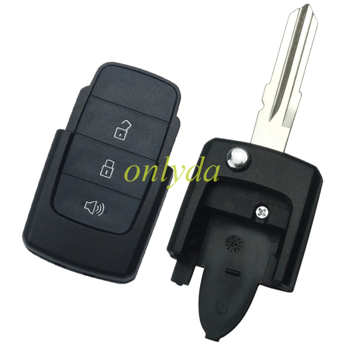 For Ford 3 button remote key shell