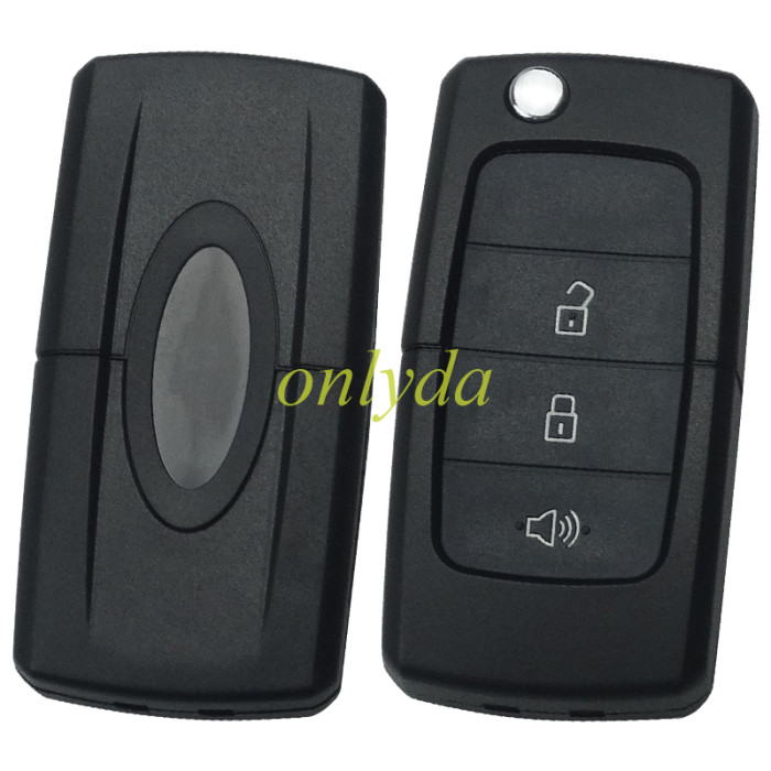 For Ford 3 button remote key shell