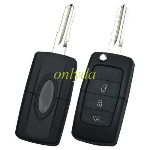 For Ford 3 button remote key shell